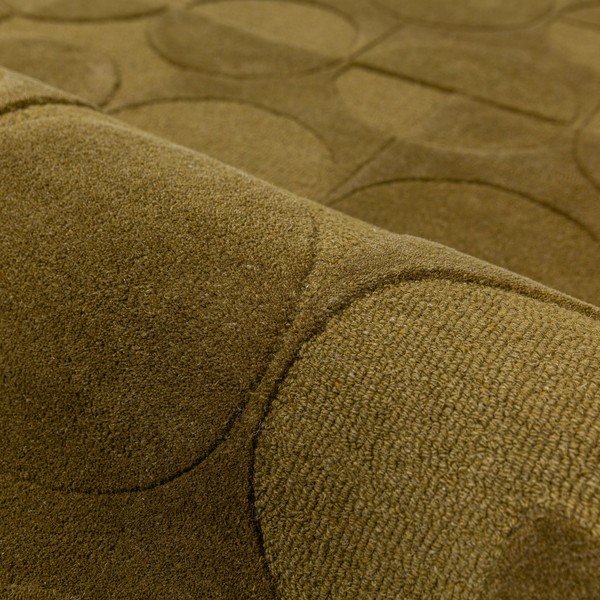 Tmavě zelený ručně tkaný vlněný běhoun 60x230 cm Gigi – Flair Rugs-image-4