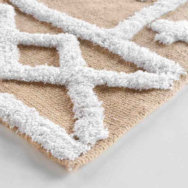 Béžový koberec s příměsí juty 120x170 cm Medine – douceur d'intérieur-image-3