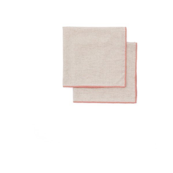 Textilní ubrousky v sadě 2 ks 40x40 cm Veliat – Kave Home-image-2