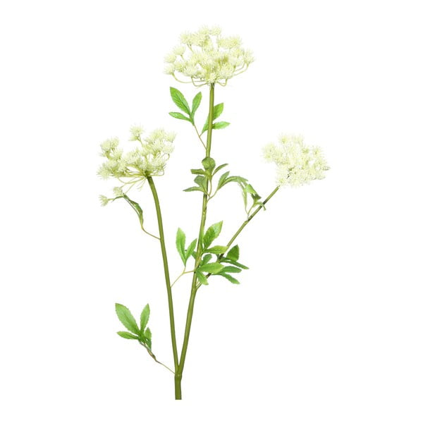 Umělá květina s bílými květy Ixia Lace, výška 97 cm