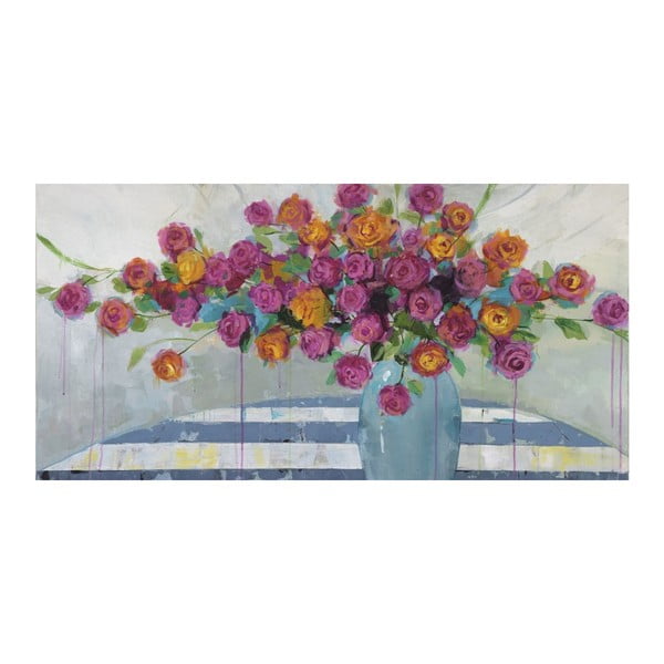 Obraz Marmont Hill Vase Overflow, 61 x 30 cm