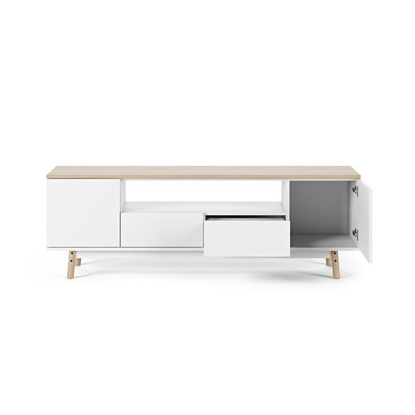 Bílá TV komoda TemaHome Lyon-image-3