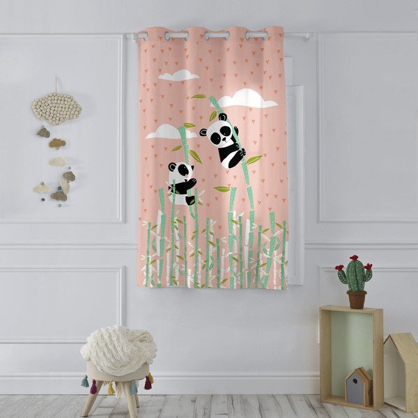 Závěs Moshi Moshi Panda Garden, 135 x 180 cm-image-1