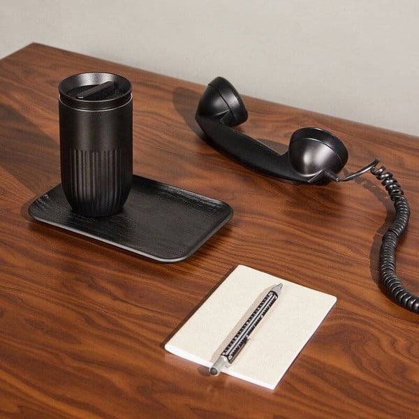 Černý termo hrnek 320 ml Tova – Sagaform-image-3