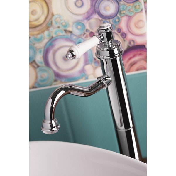 Stojánková umyvadlová baterie v leskle stříbrné barvě Vienna – Sapho-image-3