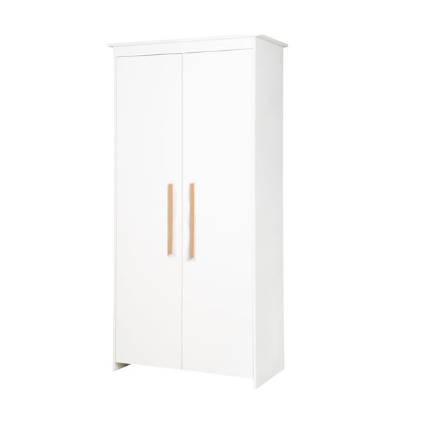 Bílá dětská šatní skříň 96x190x50 cm Lilo – Roba-image-2