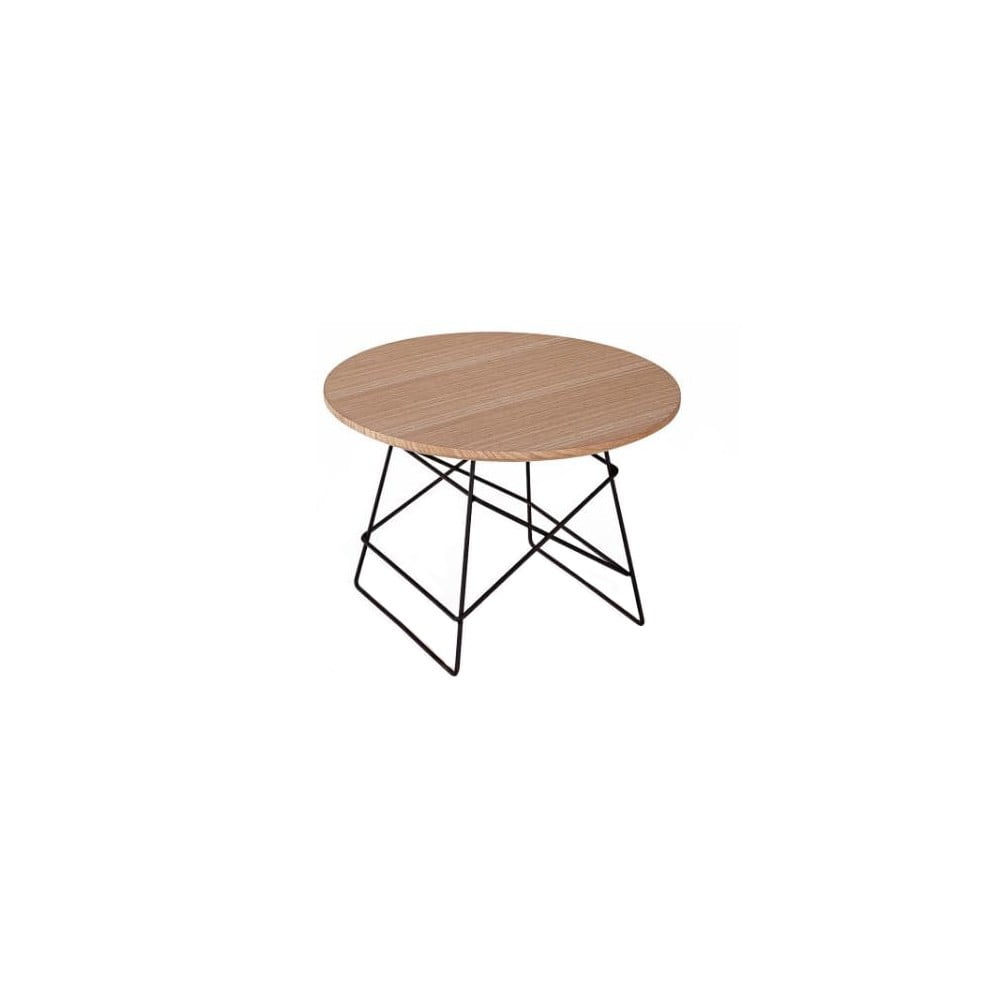 Přírodní konferenční stolek Innovation Grids Medium, ø 45 cm
