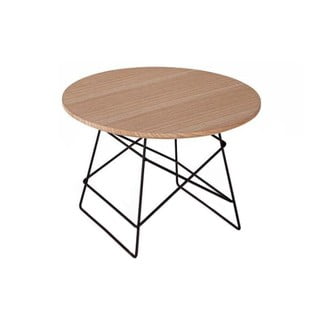 Přírodní konferenční stolek Innovation Grids Medium, ø 45 cm