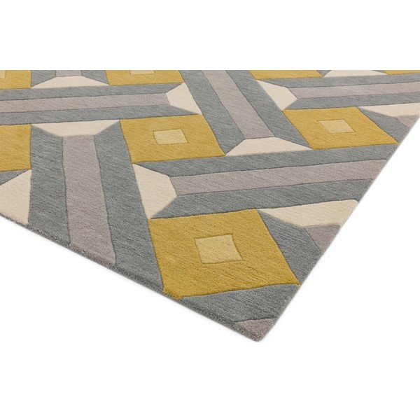 Šedo-žlutý koberec Asiatic Carpets Reef Motif, 120 x 170 cm-image-4