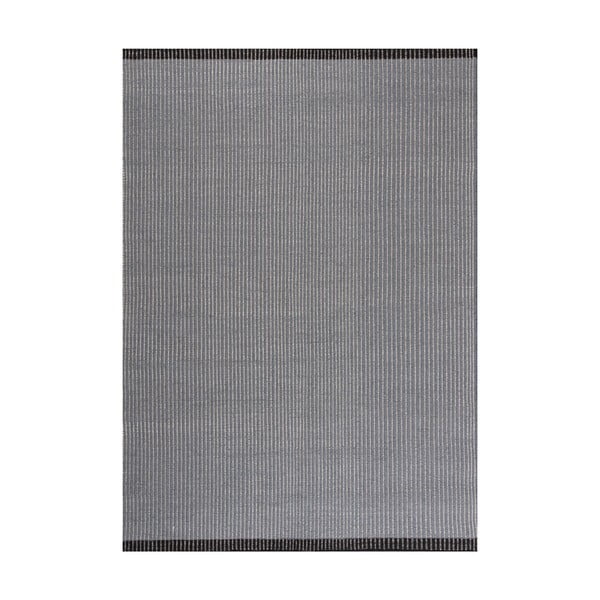 Modrý vlněný koberec Linie Design Hisa, 160 x 230 cm
