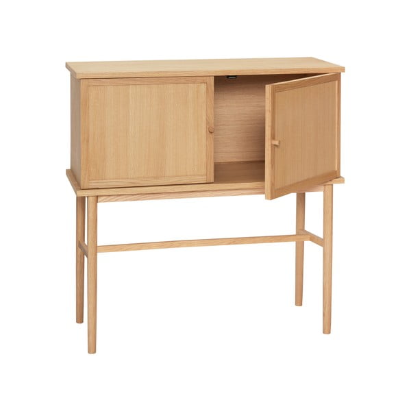 Skříňka v dekoru dubu v přírodní barvě 90x90 cm Dash – Hübsch-image-3