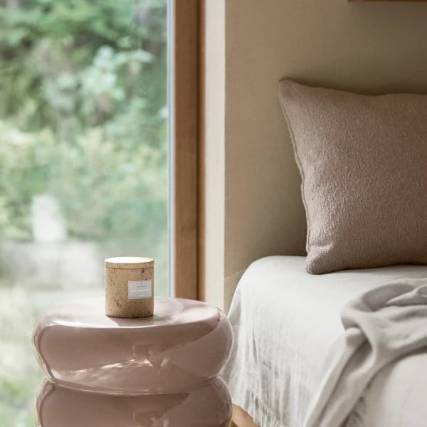 Keramický kulatý odkládací stolek ø 34 cm Toru – Blomus-image-1