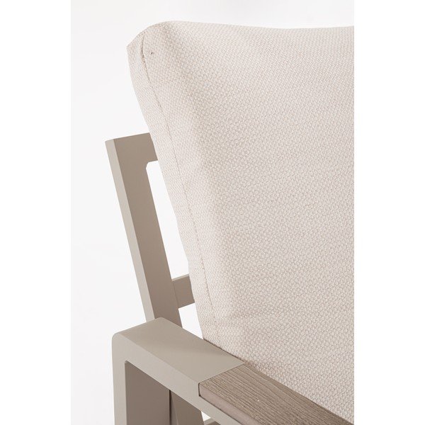 Béžový hliníkový zahradní lounge set pro 5 Elna – Bizzotto-image-2