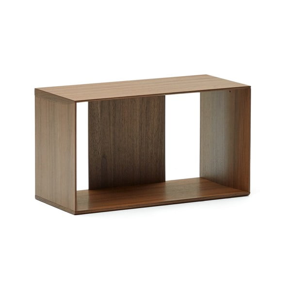 Modulární policový systém v dekoru ořechu v přírodní barvě 67x38 cm Litto – Kave Home-image-2