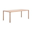 Jídelní stůl z dubového dřeva 90x200 cm Derven – Gazzda