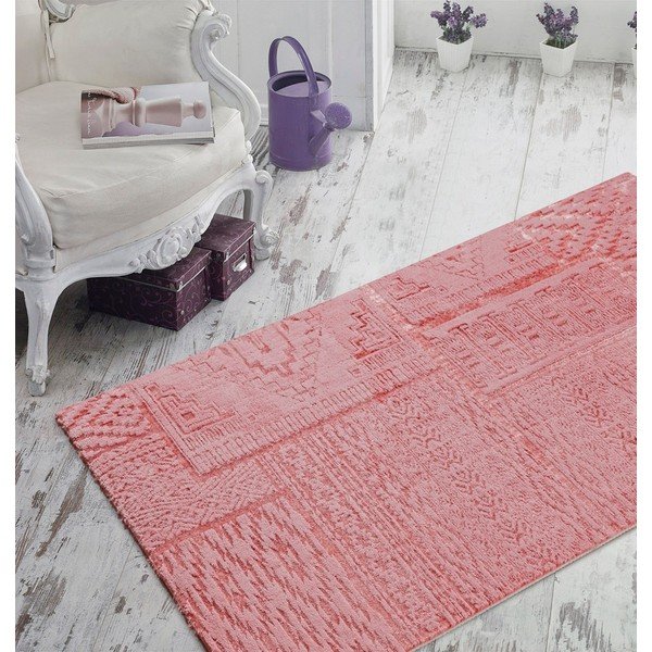 Koberec Patchwork Pudra, 50x80 cm