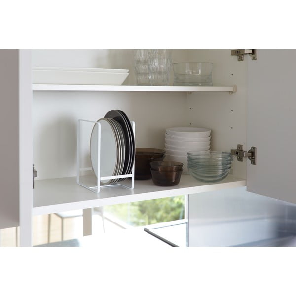 Bílý stojan na talíře Yamazaki Tower-image-2