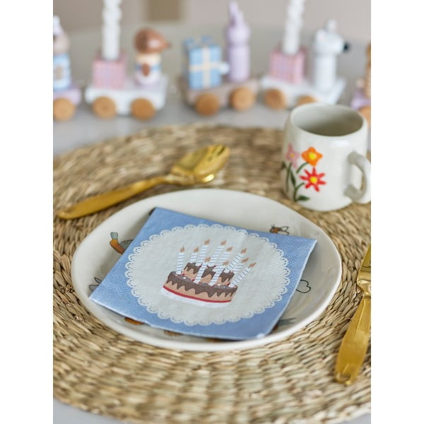 Papírové ubrousky v sadě 20 ks Oscar – Bloomingville Mini-image-1