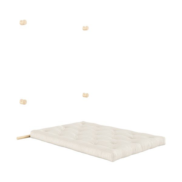 Lněná rozkládací pohovka v přírodní barvě 135 cm Hooked – Karup Design-image-4