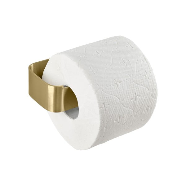 Nástěnný držák na toaletní papír z nerezové oceli v mosazné barvě Ume Brass – Zone