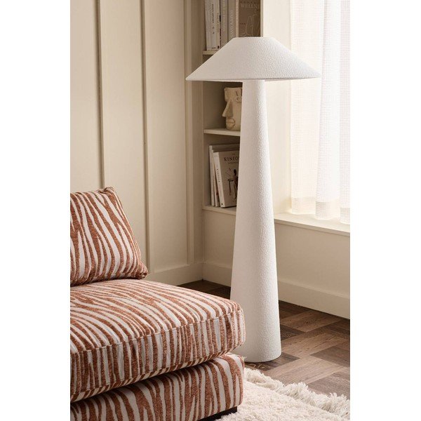Bílá látková stojací lampa (výška 123 cm) Mila – Ellos Home-image-2