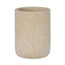 Krémový mramorový kelímek na zubní kartáčky Marble – Mette Ditmer Denmark