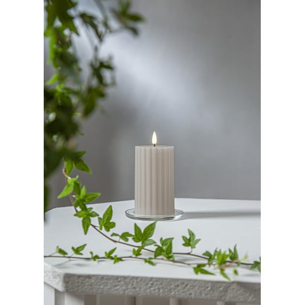 LED svíčka (výška 15 cm) Flamme Stripe – Star Trading-image-4