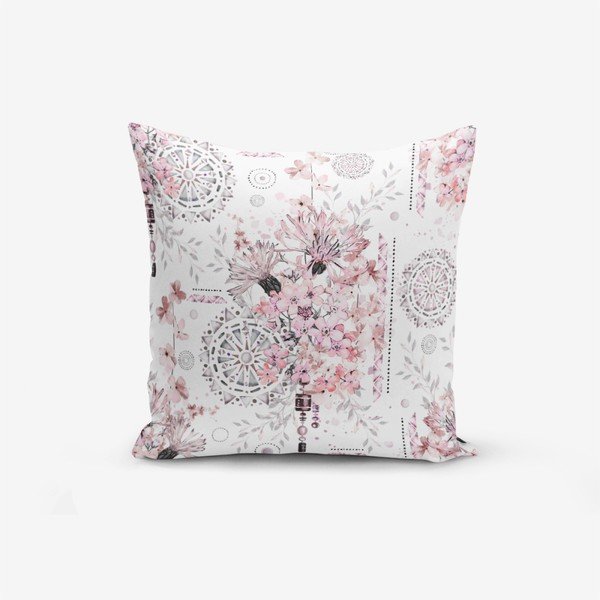Povlak na polštář s příměsí bavlny Minimalist Cushion Covers Powder Colour Working Theme, 45 x 45 cm