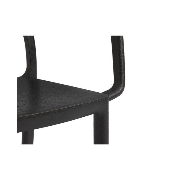 Černá plastová zahradní židle Metaline – Keter-image-4