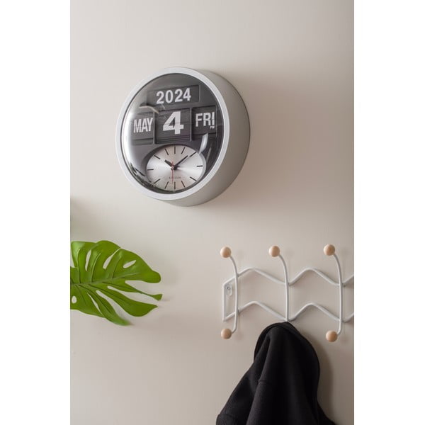 Bílý kovový nástěnný věšák 61 cm Zig Zag – PT LIVING-image-1