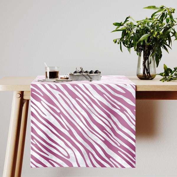 Sametový běhoun na stůl 40x140 cm Fun – AmeliaHome-image-3