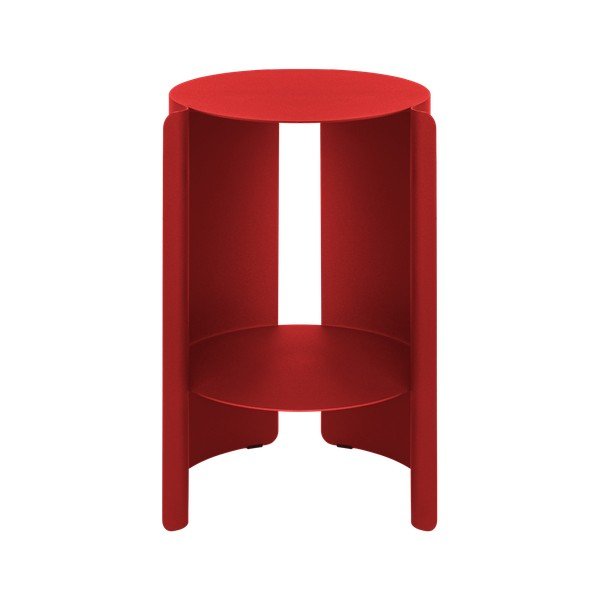 Ocelový kulatý odkládací stolek ø 32 cm Wa – noo.ma