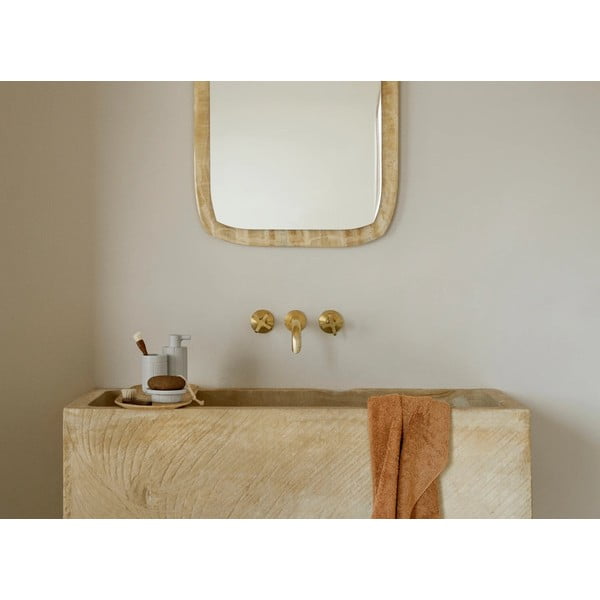 Světle šedý dávkovač mýdla z polyresinu 300 ml Kua – Blomus-image-3