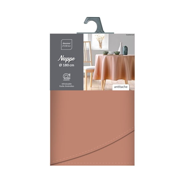 Ubrus ø 180 cm Essentiel – douceur d'intérieur-image-1