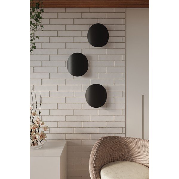 Černé nástěnné svítidlo Sollux Junker-image-1