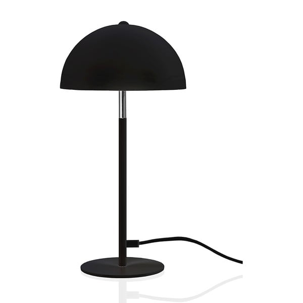 Černá stolní lampa Globen Lighting Icon, ø 18 cm
