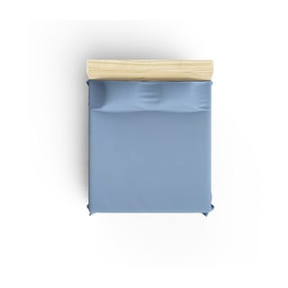 Modrý bavlněný přehoz na dvoulůžko 200x240 cm Blue - Mijolnir