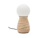 Béžová stolní lampa (výška 31,5 cm) Okeni – Kave Home