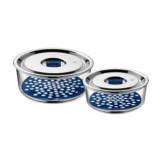 Sada 2 servírovacích misek s víky WMF, ⌀ 18 cm a ⌀ 15 cm