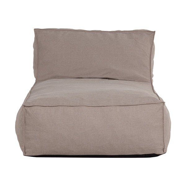 Šedobéžové polstrované zahradní lehátko Velora – WOOOD-image-2