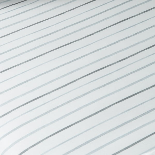 Bílé napínací bavlněné dětské prostěradlo do postýlky 70x140 cm Stars – Bianca-image-1