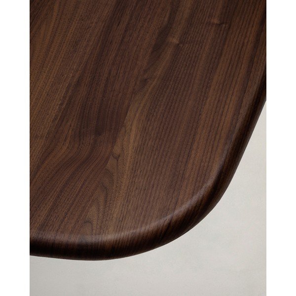 Jídelní stůl v dekoru ořechu 110x220 cm Melvar – Kave Home-image-3