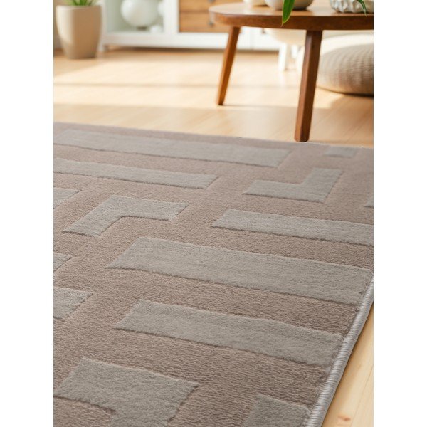 Béžový běhoun 80x240 cm Perles Onyx – Elle Decoration-image-3