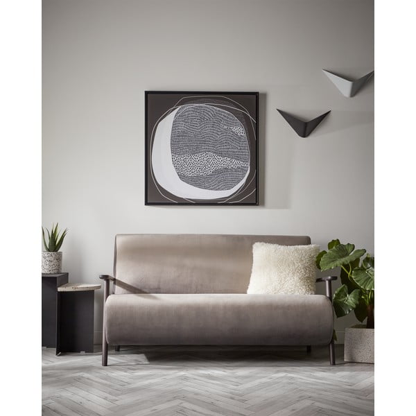 Bílé kovové nástěnné svítidlo Ginebra – Kave Home-image-1