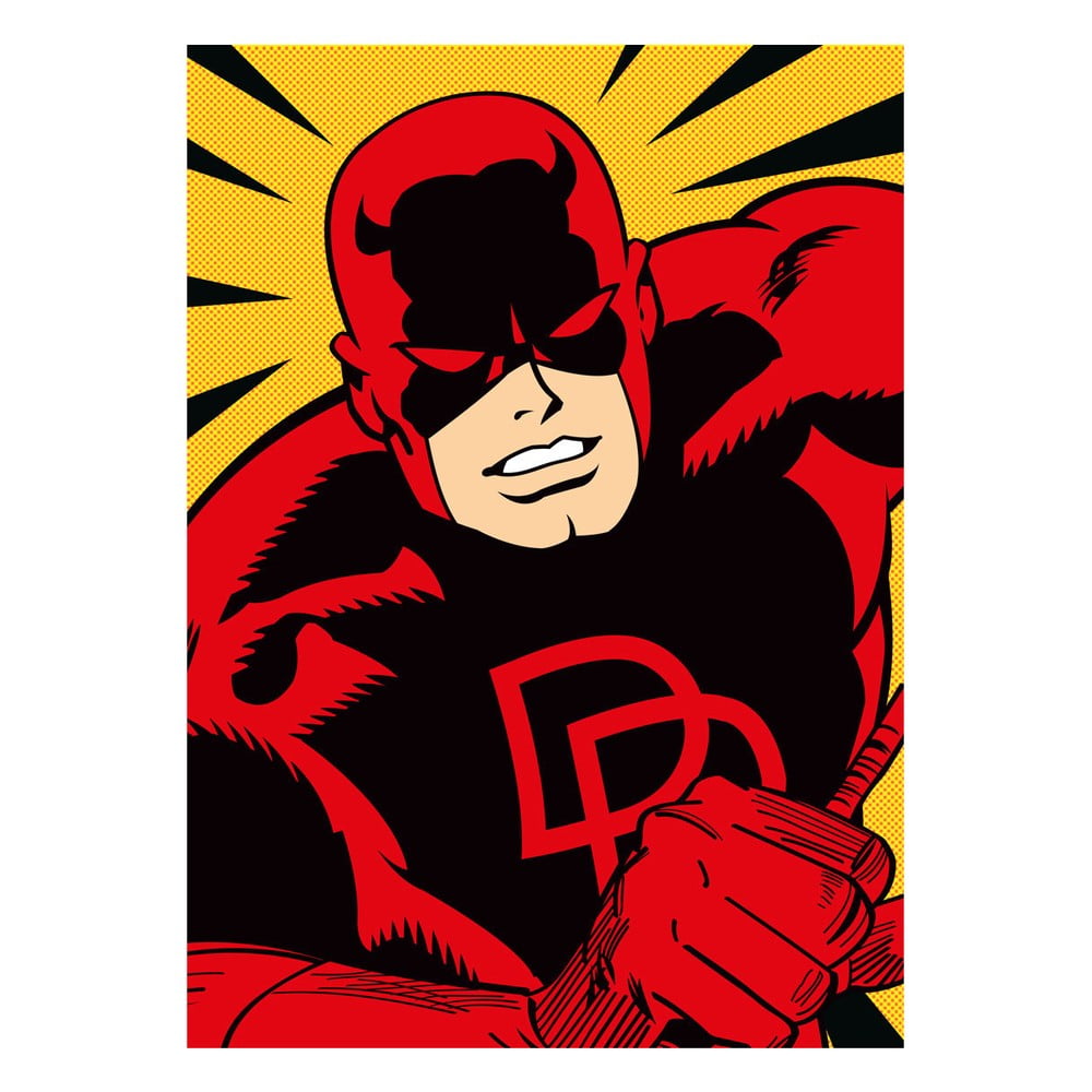 Nástěnná cedule Marvel Close Up - Daredevil