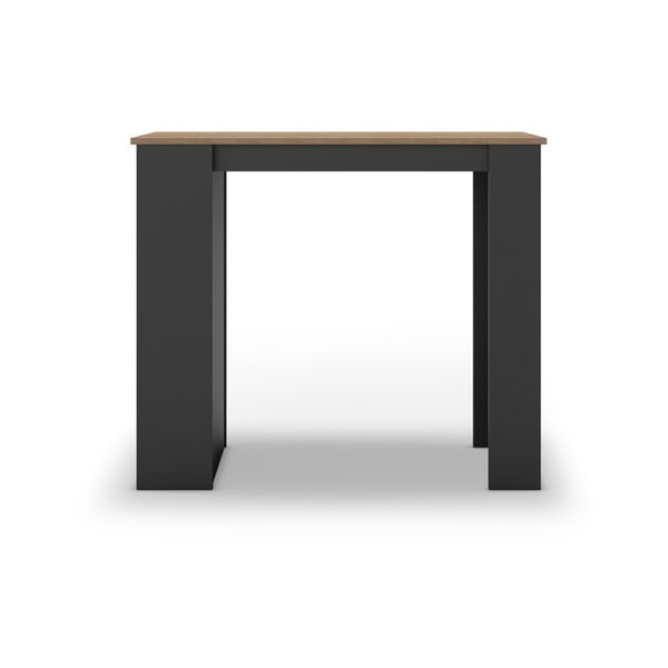 Barový stůl s deskou v dubovém dekoru 47x120 cm Peru – Marckeric-image-1