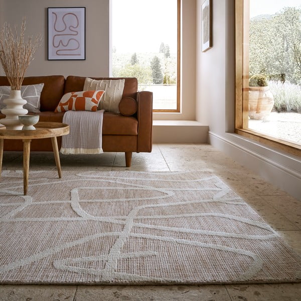 Béžový koberec 160x230 cm Micah – Flair Rugs-image-1