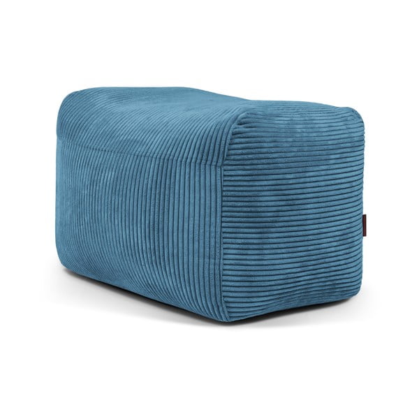 Modrý manšestrový sedací vak Plus 70 Lounge – SLOWDOWN