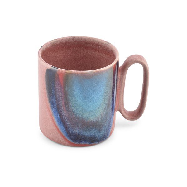 Modrý/růžový kameninový hrnek 390 ml Paint – Salt&Pepper-image-2