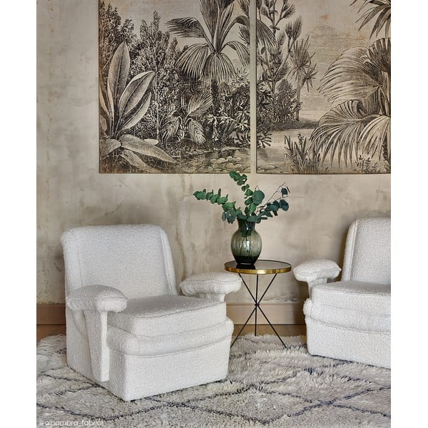 Krémový pratelný ručně tkaný vlněný koberec 200x300 cm Berber Soul – Lorena Canals-image-3